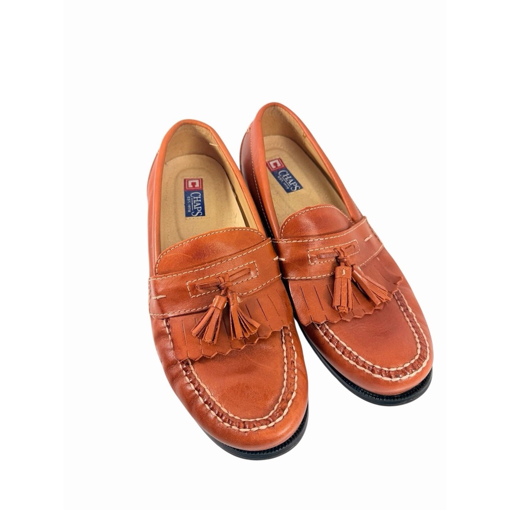Ralph Lauren Chaps Leather Tassel Loafers Men's 10M